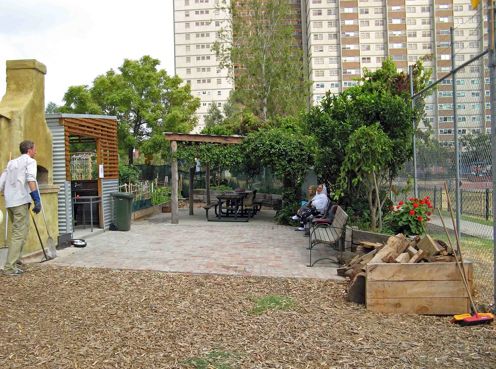 Fitzroy Community Garden. Fitzroy Public Housing Estate Co… Flickr