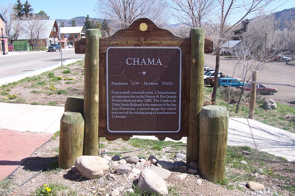 Chama Historical Marker Chama, New Mexico J. Stephen Conn Flickr