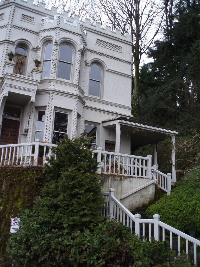 Piggott's Folly Castle 1892, Portland, Oregon. Piggott's F… Flickr