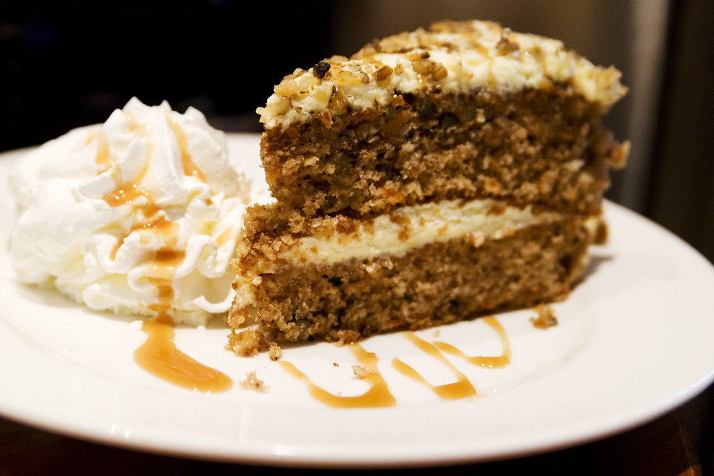 carrot cake Cafe Paris Robyn Lee Flickr