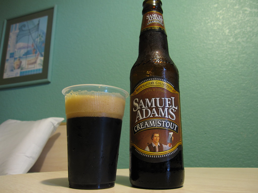 Samuel Adams Cream Stout A bottle of Samuel Adams Cream St… Flickr
