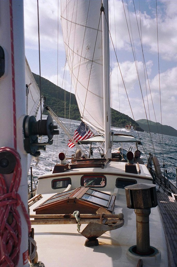 St. John, USVI Johanna 46ft wooden ketch under sail Flickr