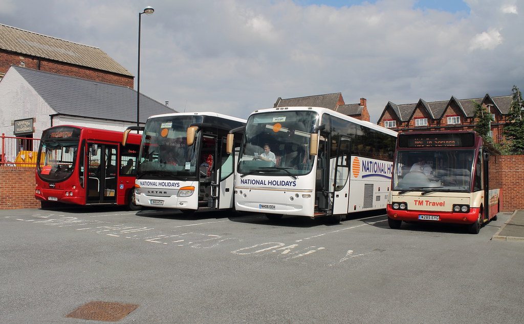 CHD BUSES A view of Chesterfield bus station parking area … Flickr