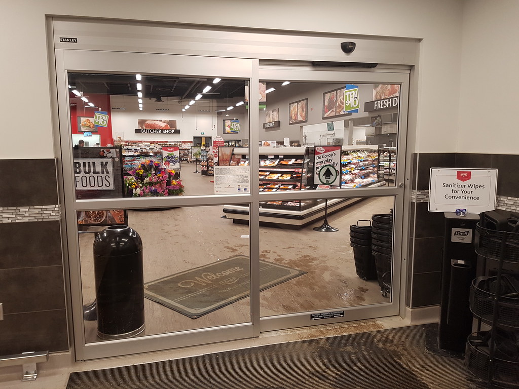 Automatic Doors at Saskatoon Coop Store in Martensville Flickr