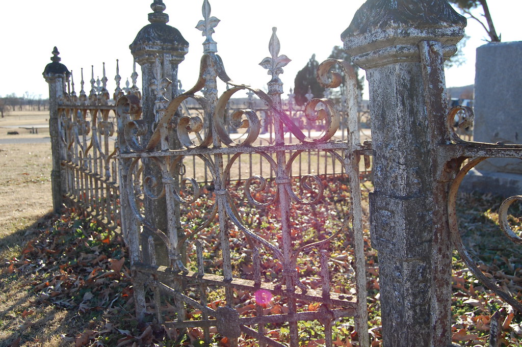 City Cemetery Stilwell, OK So, I think something is haun… Flickr