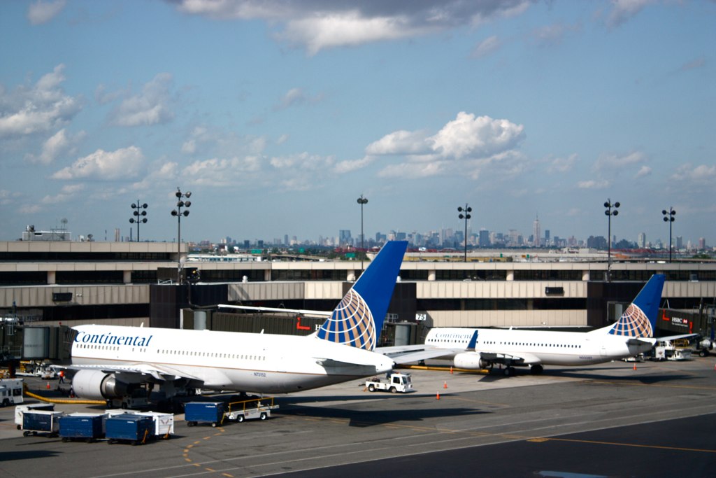 NYC skyline (Newark airport) Christian Rasmussen Flickr