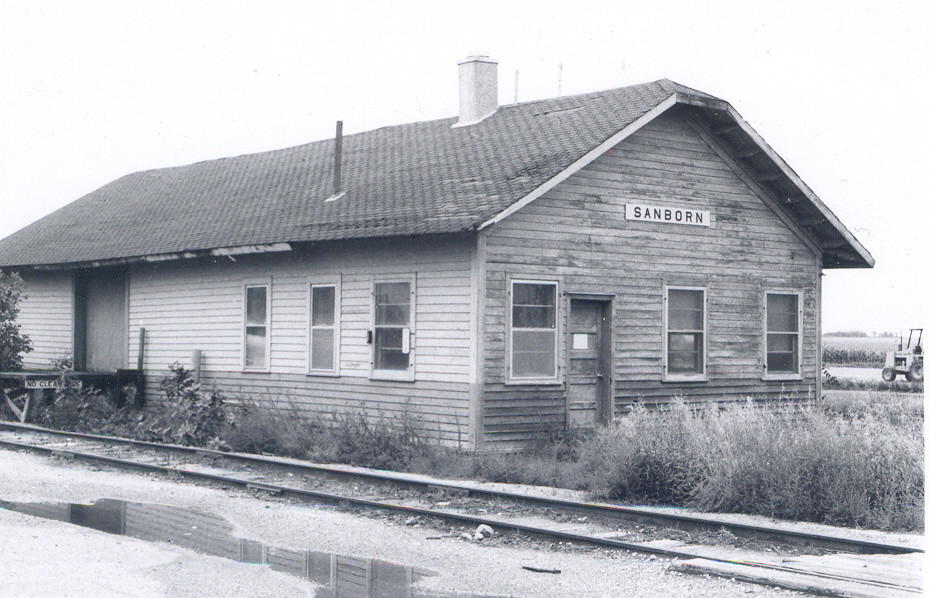 Milwaukee Road, Sanborn, Iowa, Depot A town located in nor… Flickr