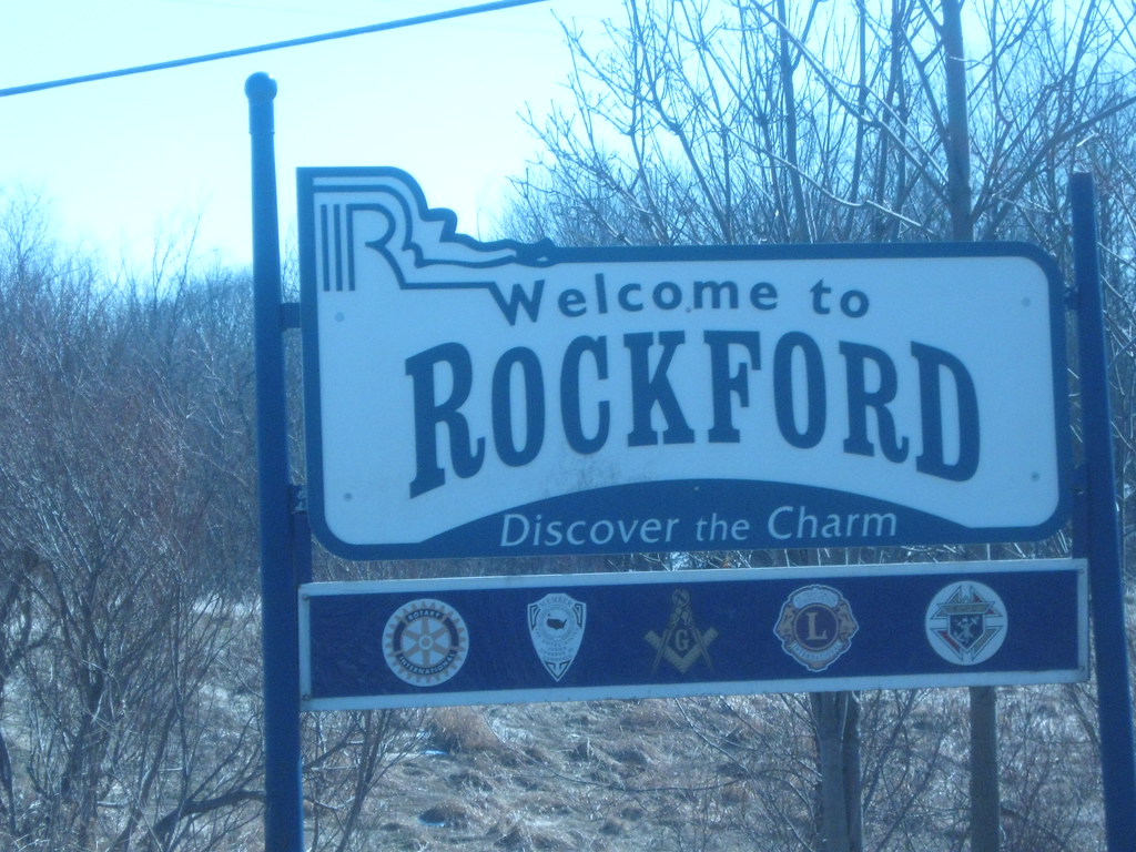to rockford michigan the rockford sign Flickr
