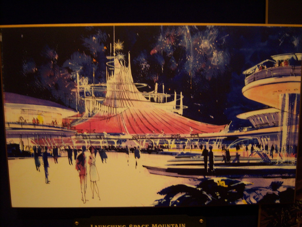 Art and Exhibits in the lobby of the Disneyland Opera House a photo