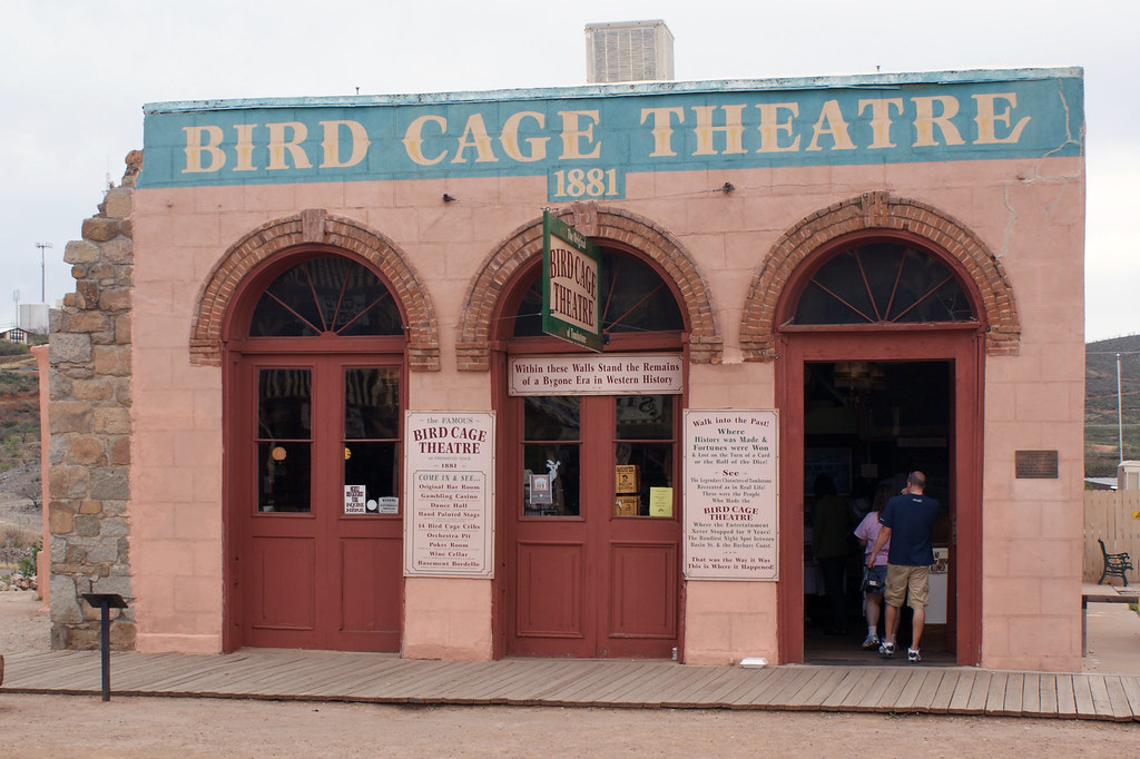 Bird Cage Theatre in Tombstone, Arizona Tombstone Historic… Flickr