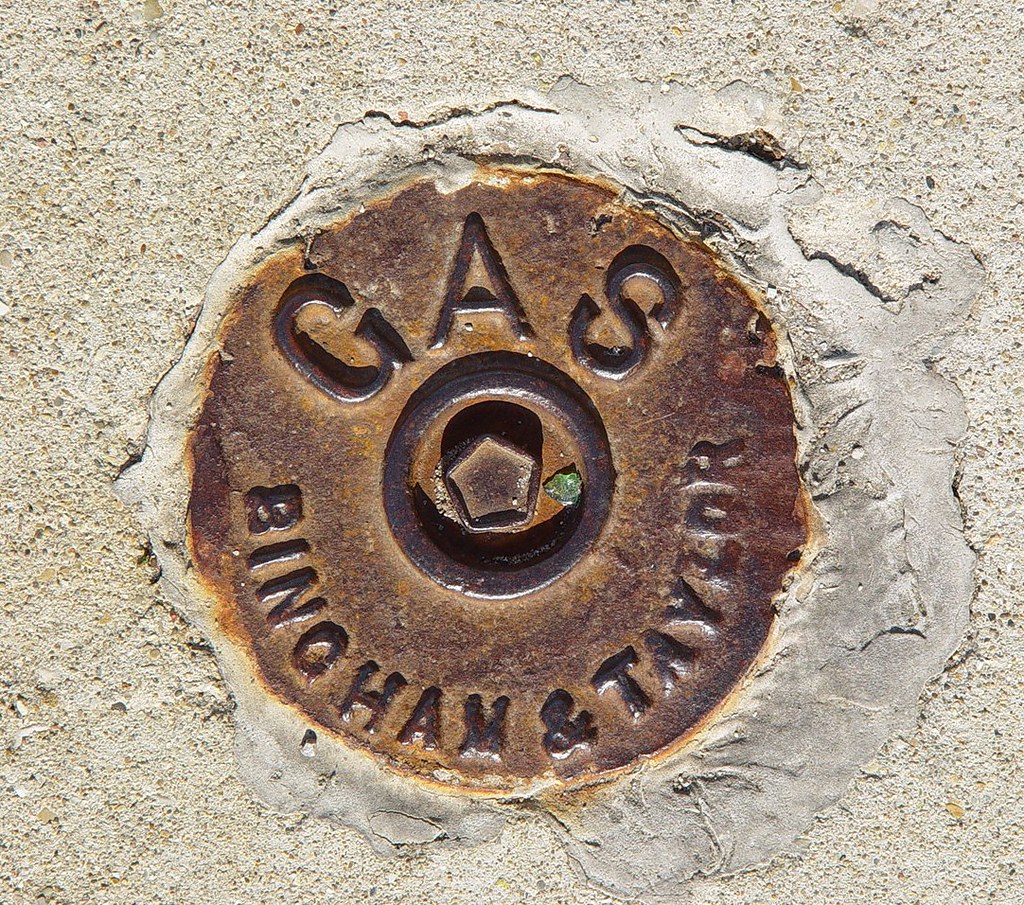 Gas Cap In Concrete Edwardsville, Illinois 4/27/09 Flickr