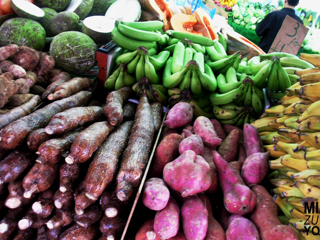 Cassava, Sweet Potatoes, Plantains and Bread Fruit Flickr