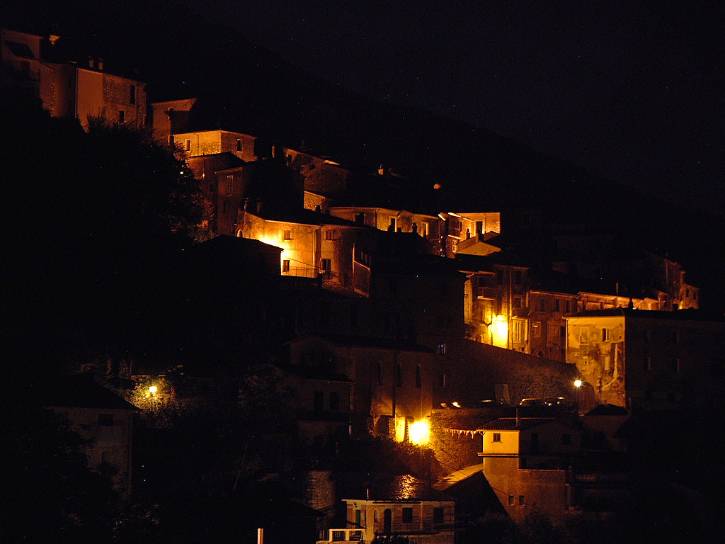 San Donato val di Comino at night Tom Holub Flickr