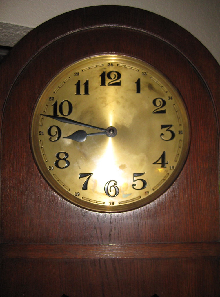 Uhrenfabrik Mühlheim, Müller & Co. German grandfather clock (IMG_6142