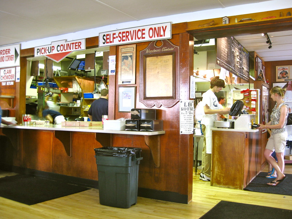 Woodman's in Essex, MA The ordering counter in Woodman's f… Flickr