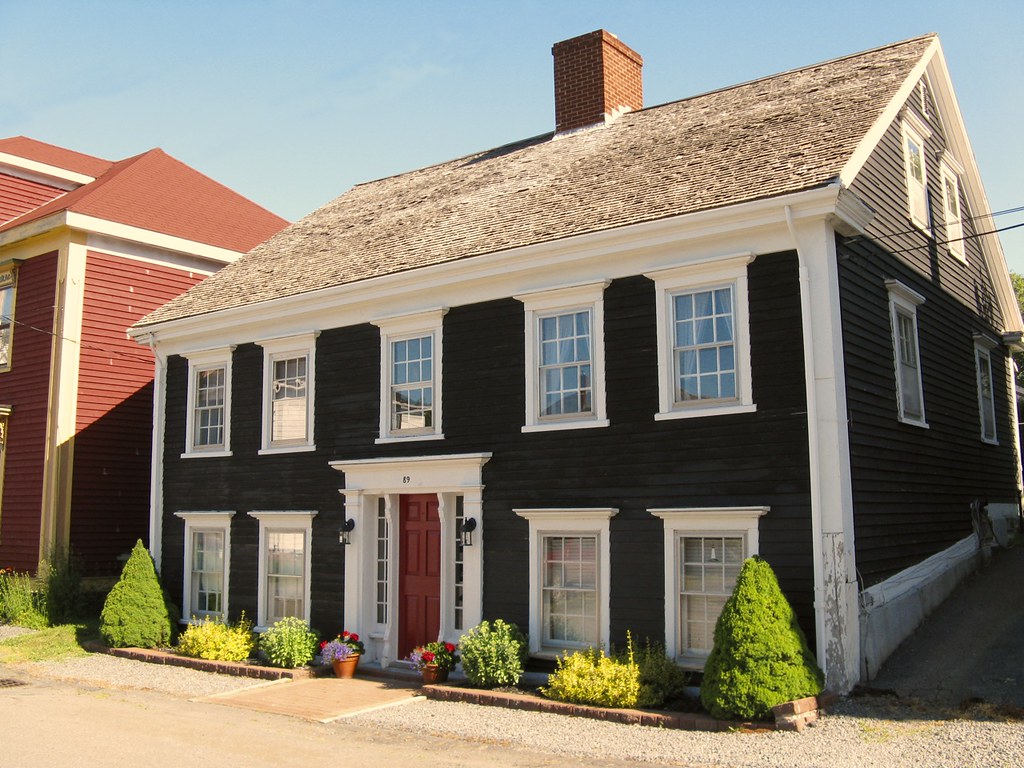 Lunenburg, Nova Scotia View the Lunenburg set on black as … Flickr