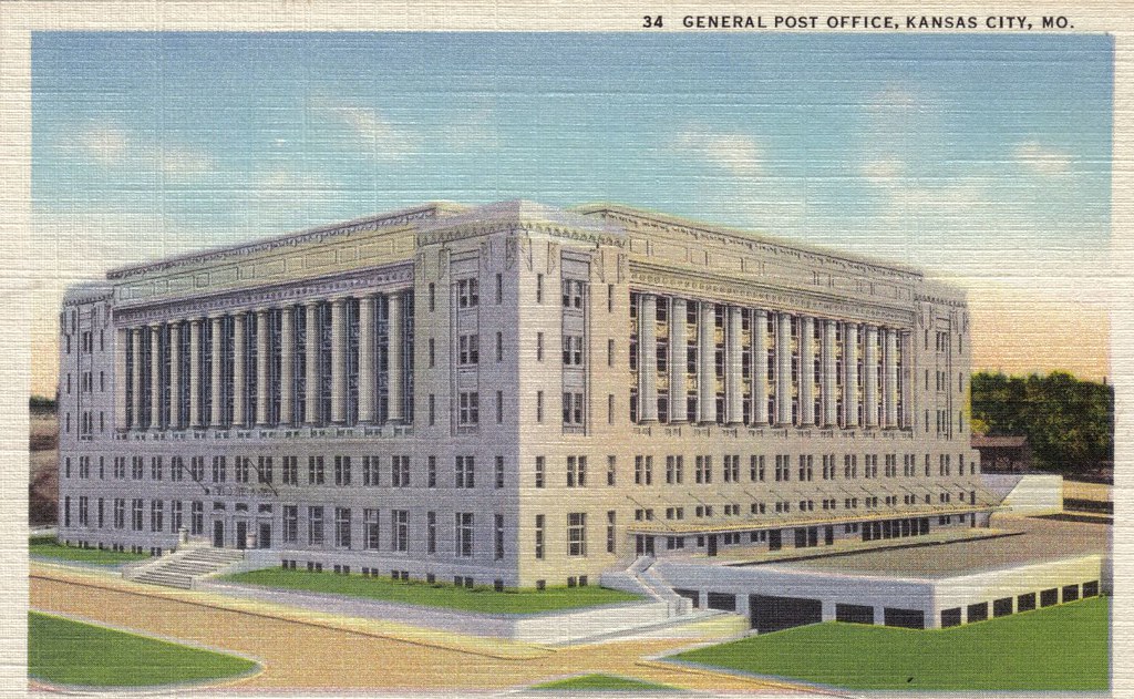 Post office General Post Office, Kansas City, MO The DLC Flickr