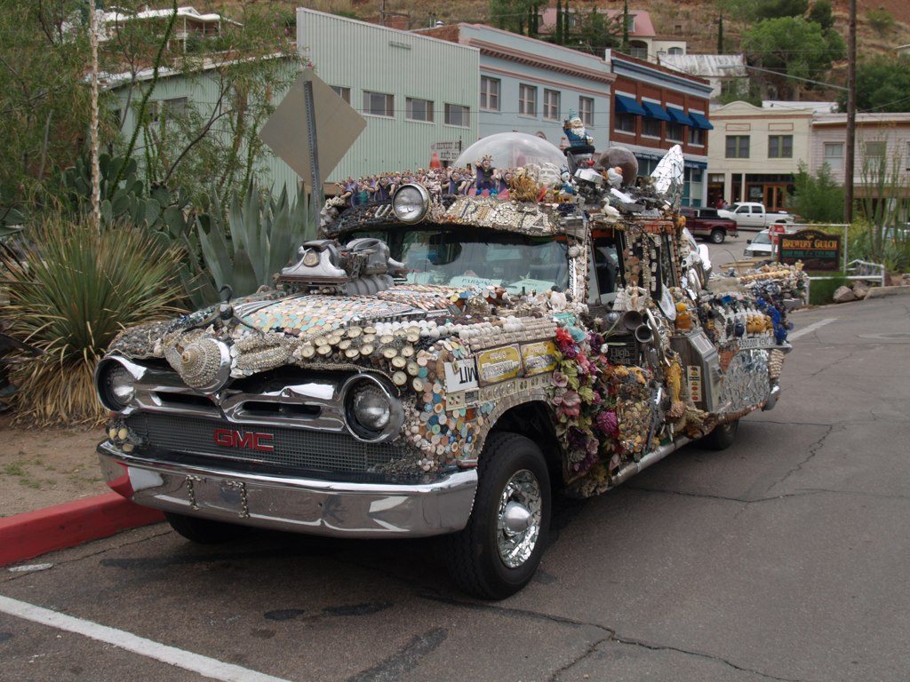 Bisbee Car Now this is a real Bisbee Car! Clay Gilliland Flickr