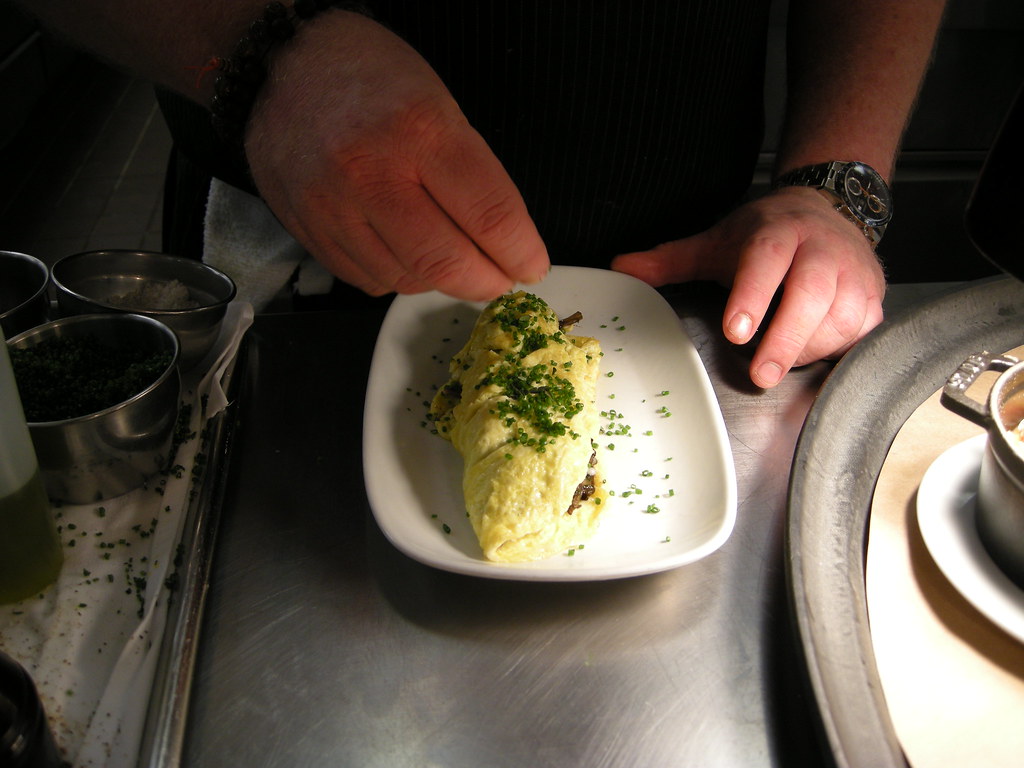 Halfsteak at craftsteakDuck Confit Omelet with Maitake M… Flickr