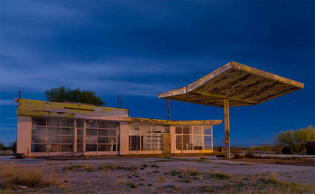 Monahans View Large On Black Just another abandoned gas st… Flickr