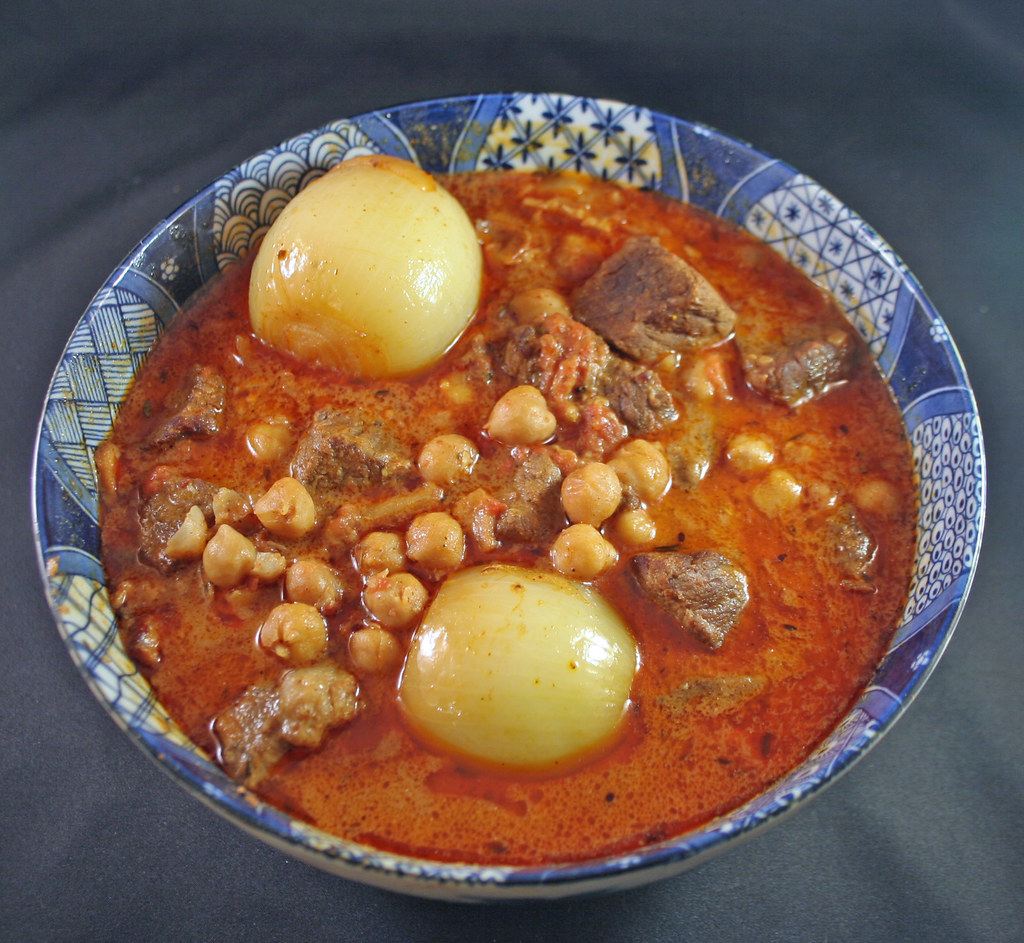 Beef and Garbanzo Bean Stew Jake Slagle Flickr