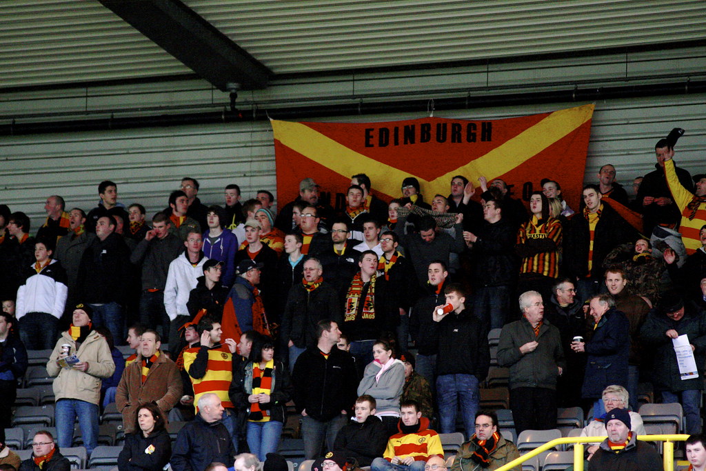Partick Thistle vs Clyde Thistle Fans Alan Drummond Flickr