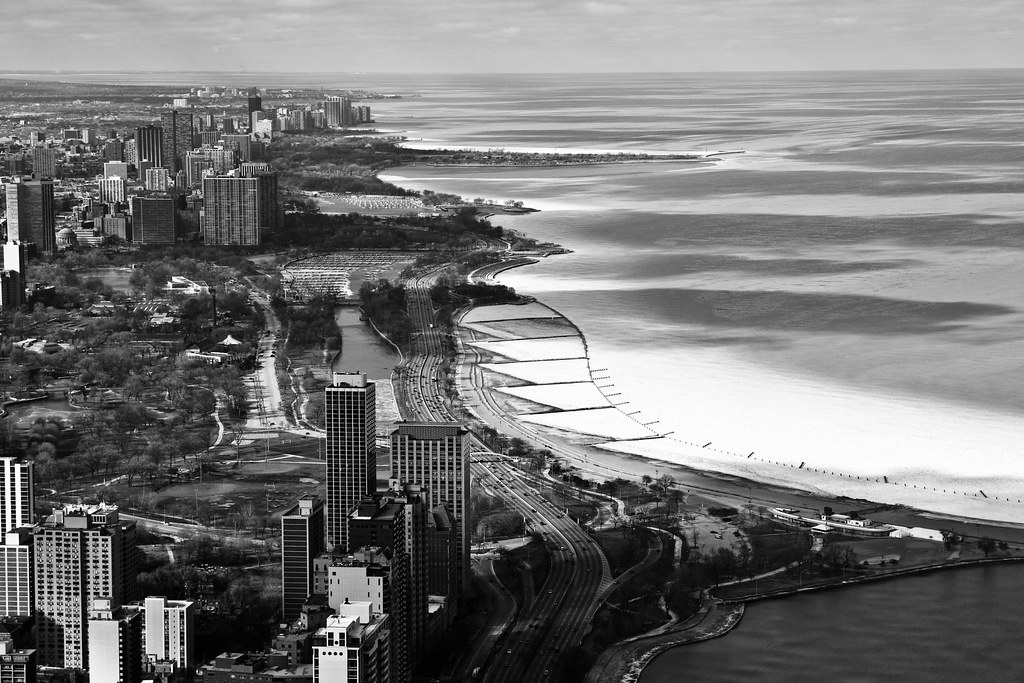 View of North Ave Beach and Lincoln Park Zoo Lincoln park … Flickr