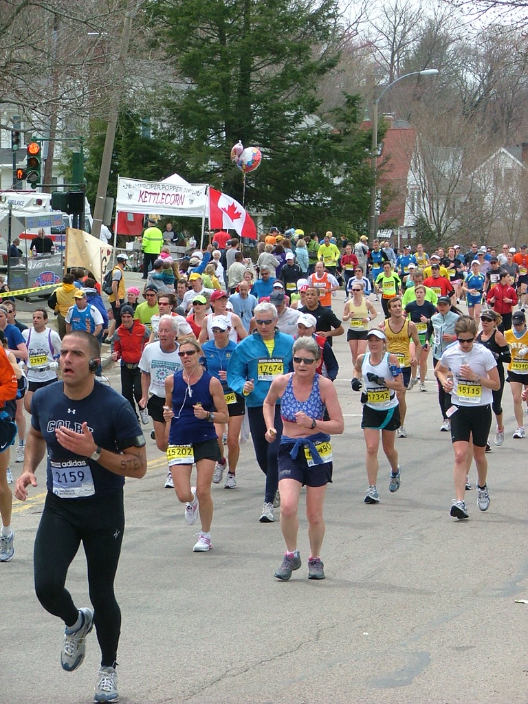 2009 Boston Marathon Blaine Moore Flickr