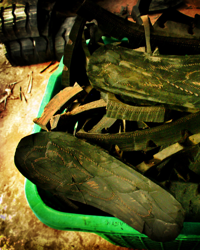 Flip Flops made out of used tires Vivian Fung Flickr