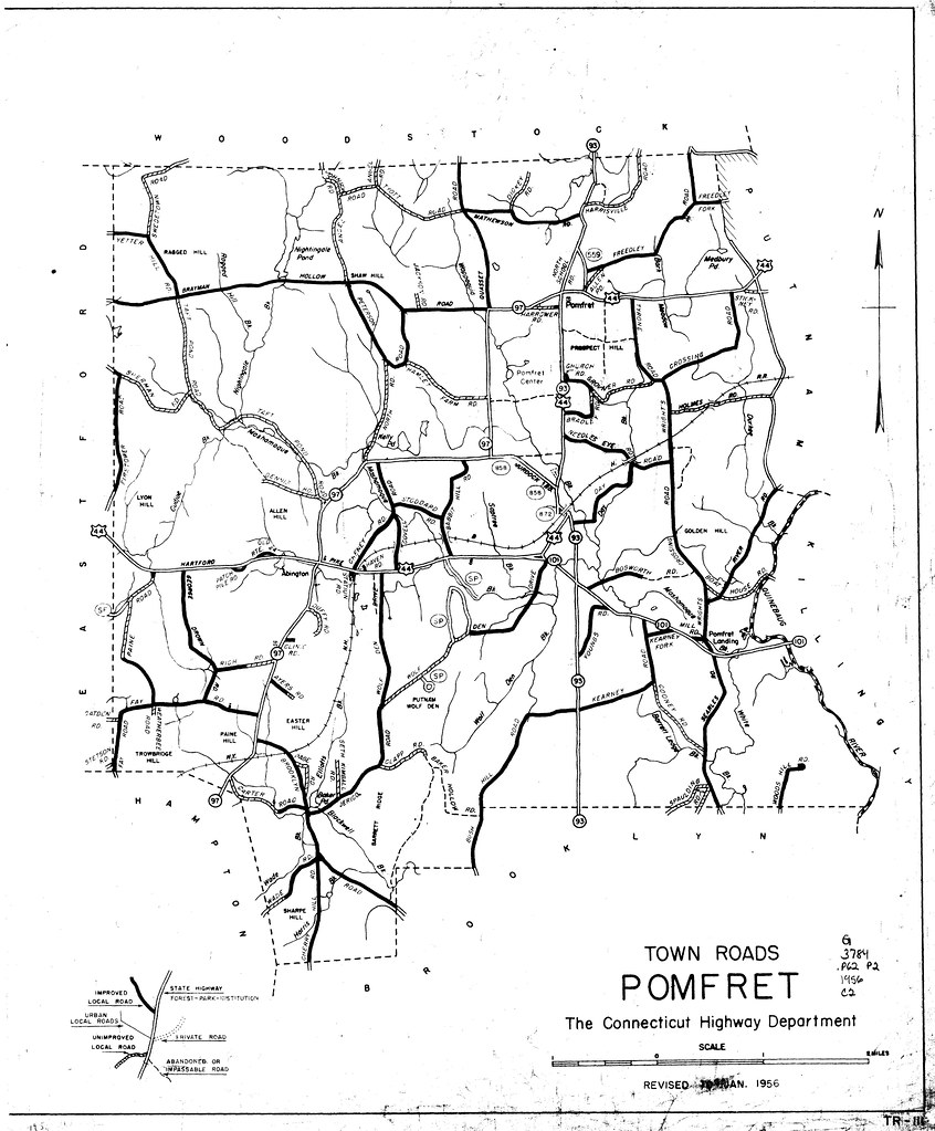 Town roads Pomfret/The Connecticut Highway Department 1956… Flickr
