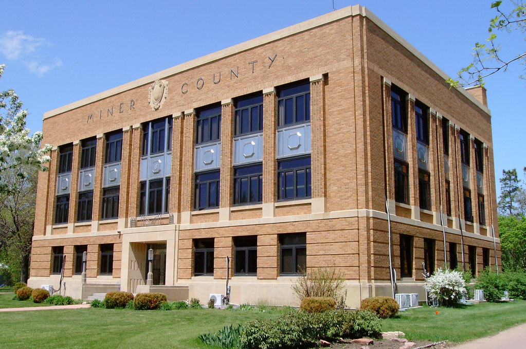 Miner County Courthouse (Howard, South Dakota) The archite… Flickr