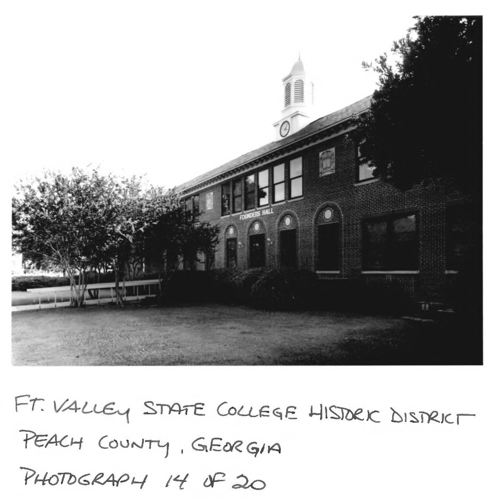 Fort Valley State College Historic District Peach County, … Flickr