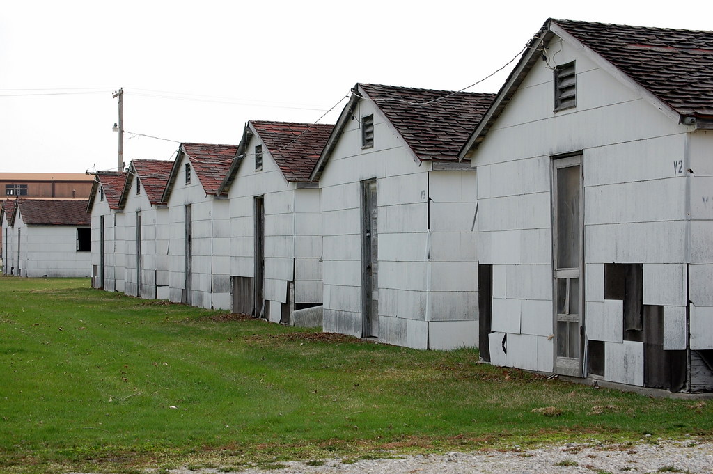 POW HUTS AT CAMP PERRY OHIO Huts that were used to house W… Flickr