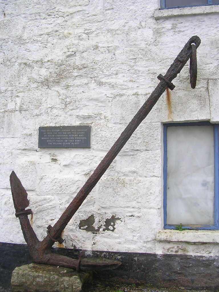 006 17th century anchor at Porthleven emmdee Flickr