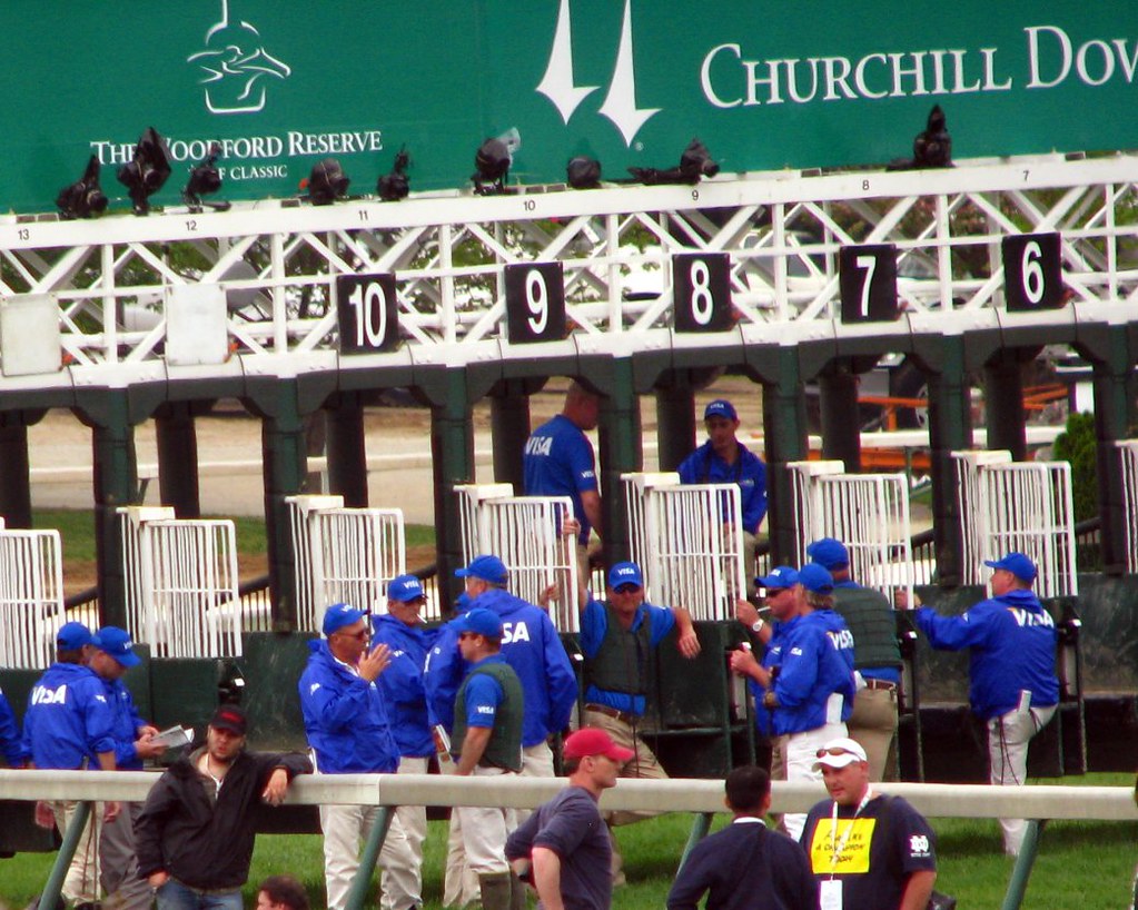 Kentucky Derby 2009 starting gate for the Woodford Reser… Flickr