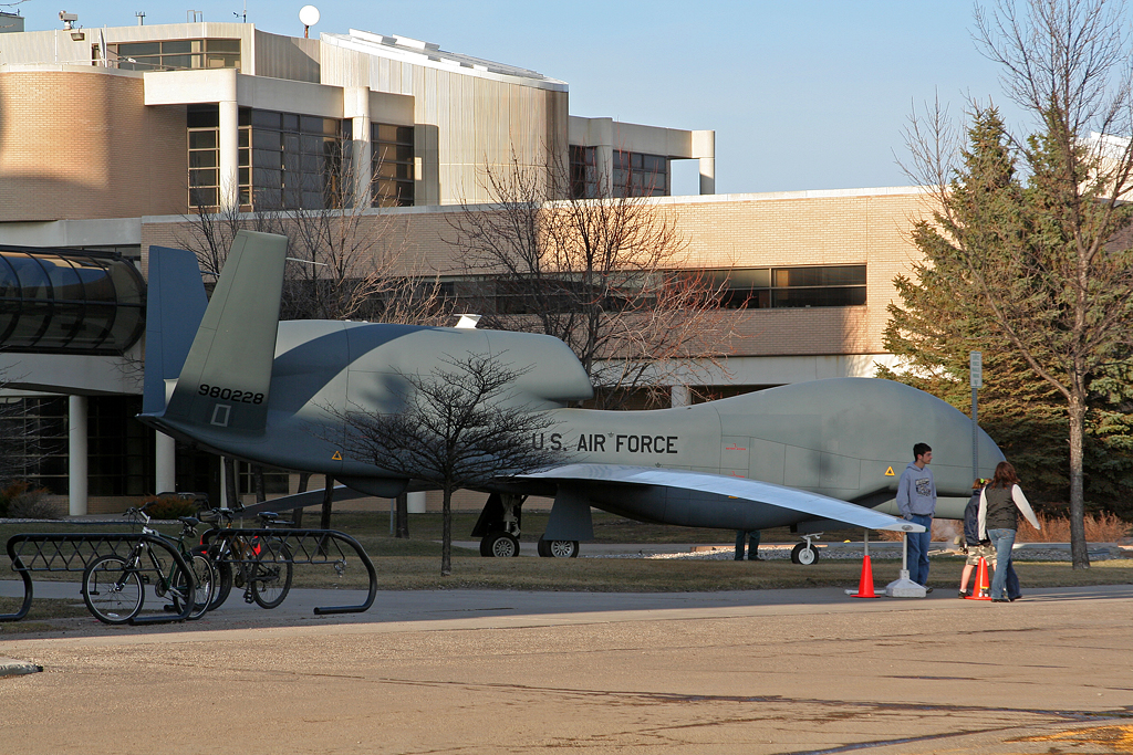 Unmanned Aerial Vehicle The Grand Forks Air Force Base len… Flickr