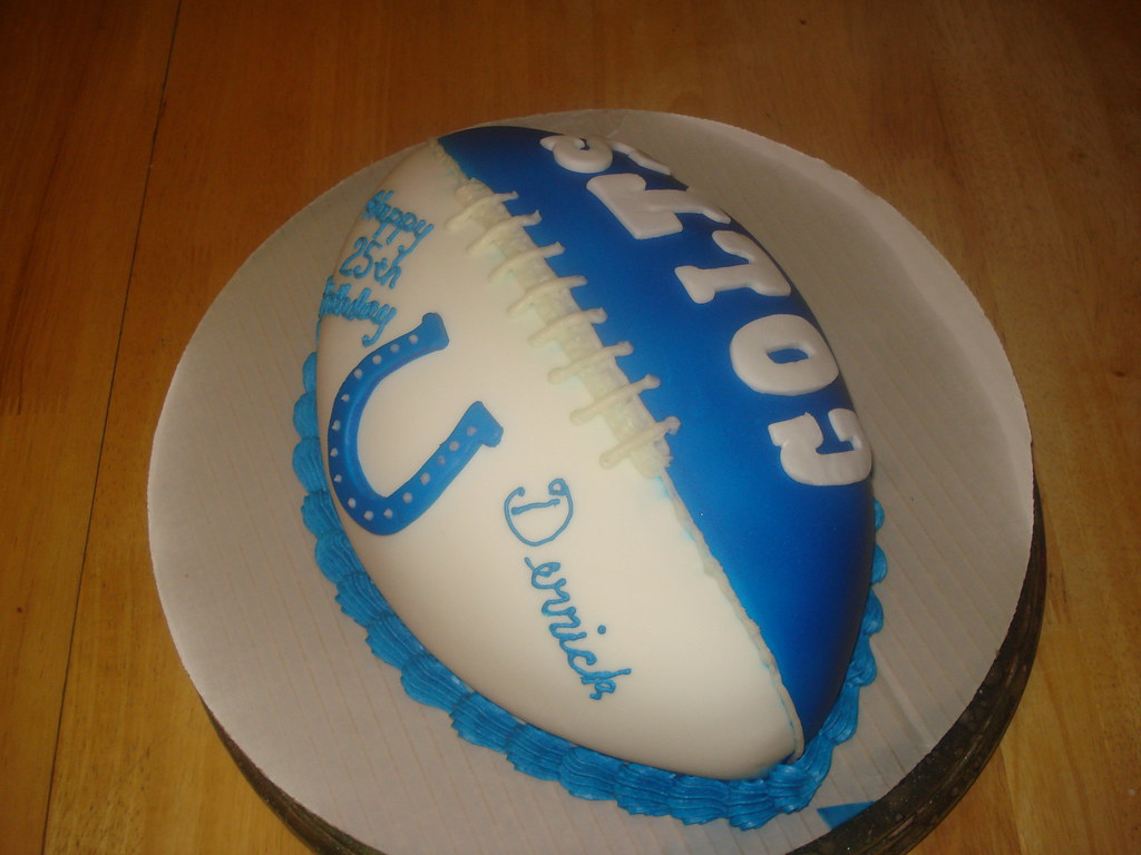 Colts football cake a photo on Flickriver