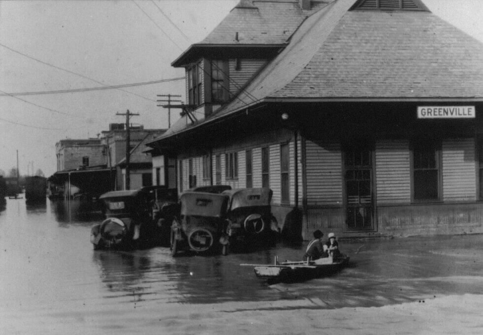 Greenville Railroad Depot Courtesy Mississippi Levee Boa… Flickr