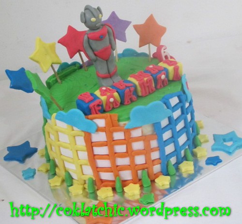 Cake Ultraman Niken I.Dh Flickr