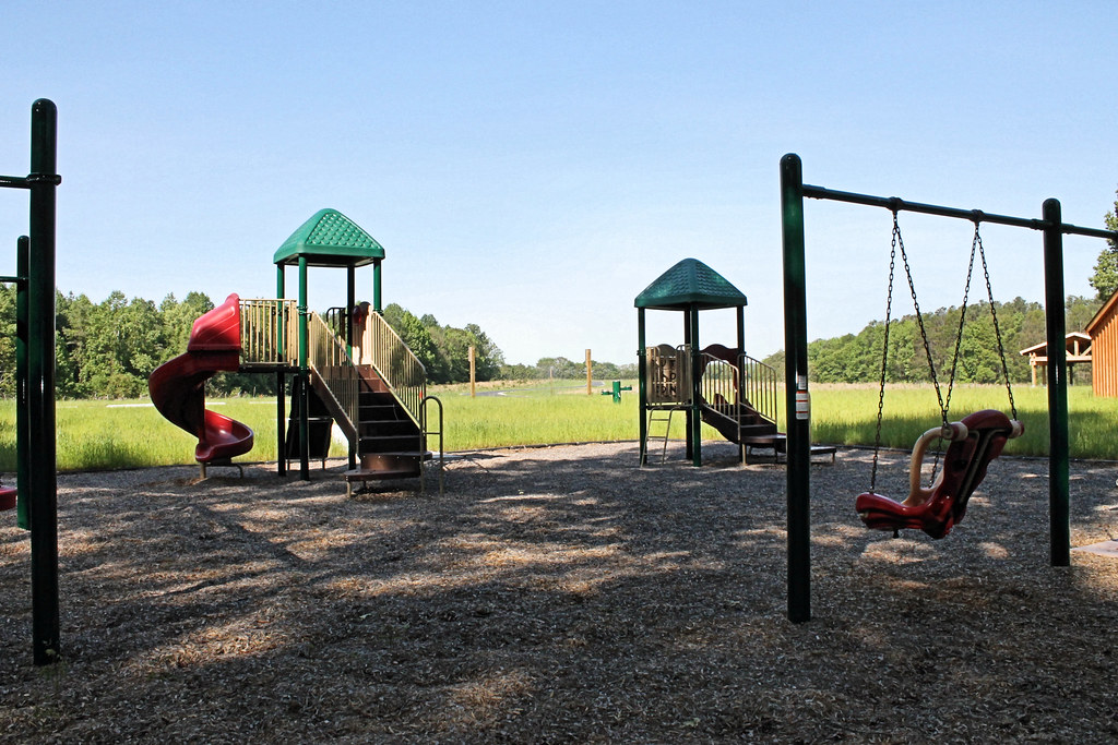 sppw0008 Powhatan State Park. Playground. Va. Dept. of Conservation