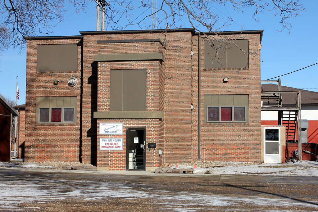 Police Station Emmetsburg, IA Tom McLaughlin Flickr