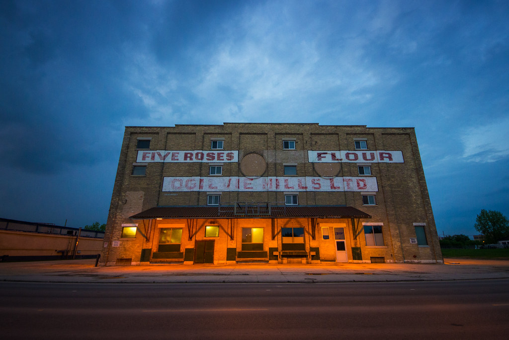Five Roses Flour Higgins Avenue, Winnipeg, Manitoba. Bryan Scott Flickr