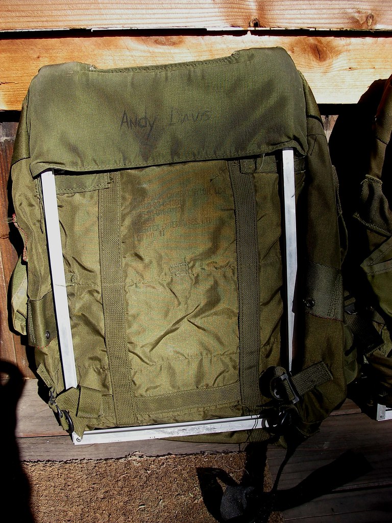 Army surplus pannier frame Surplus 4 army rucksack pannie… Flickr
