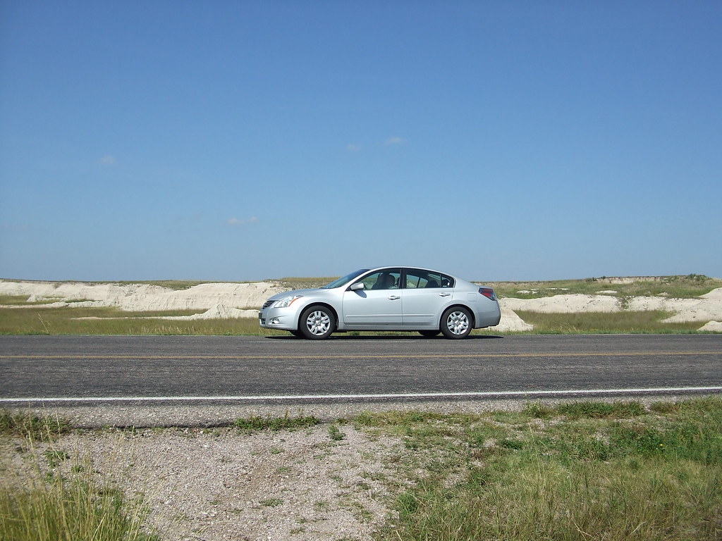 Haydn in the airconditioned car, as Drew runs our taking … Flickr