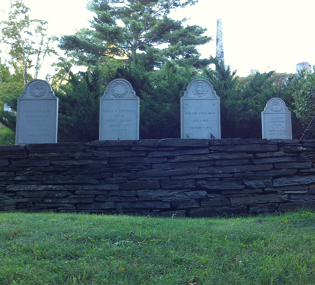 President Calvin Coolidge Grave, Plymouth Vermont axalady Flickr