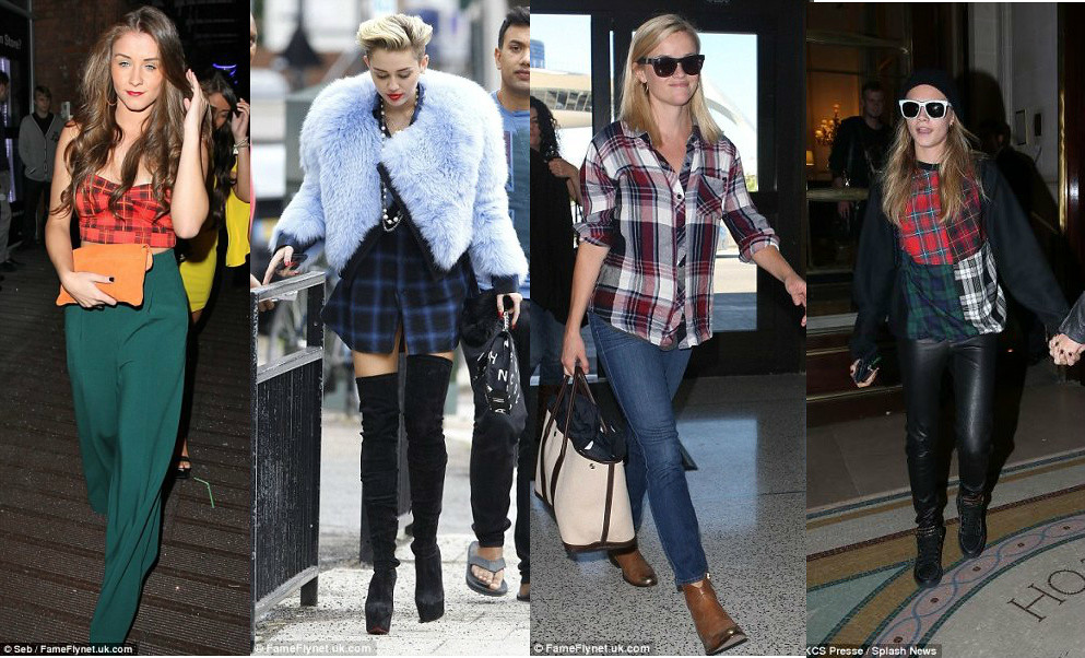 Howtoweartartanplaidtop fashioncadet Flickr