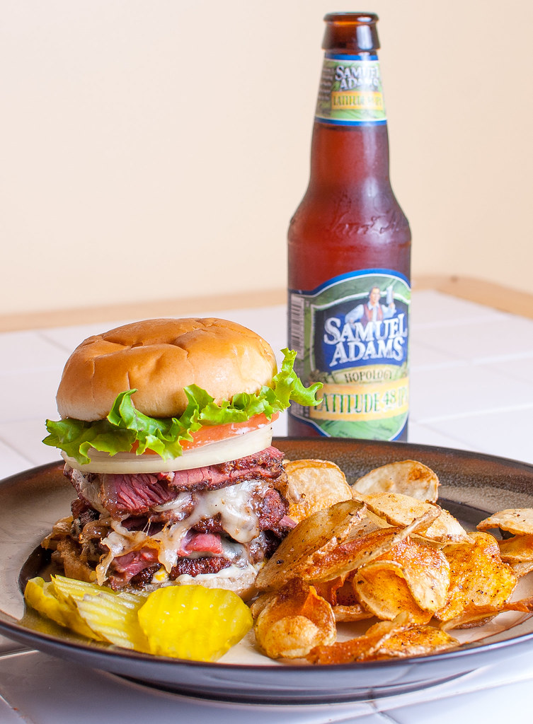 Double Pastrami Implosion Burger w/ Swiss Cheese This smok… Flickr