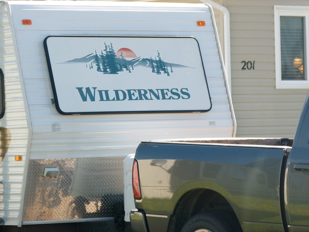 P1040410 Sunday walk in Sundre mobile home subdivision sandy