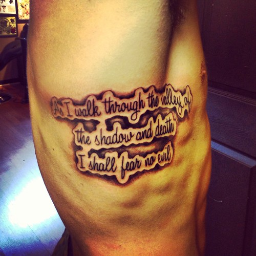 First tattoo Hurt like a mofo VAWrestler113(wantsp2's