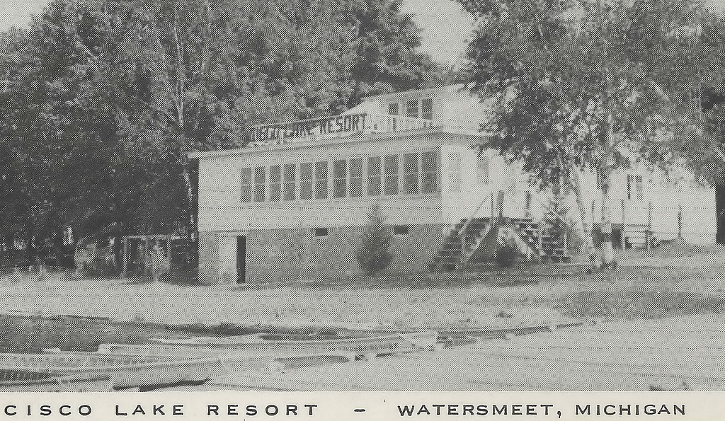 UP Marenisco Watersmeet MI 1940s CISCO LAKE BAR & RESORT C… Flickr